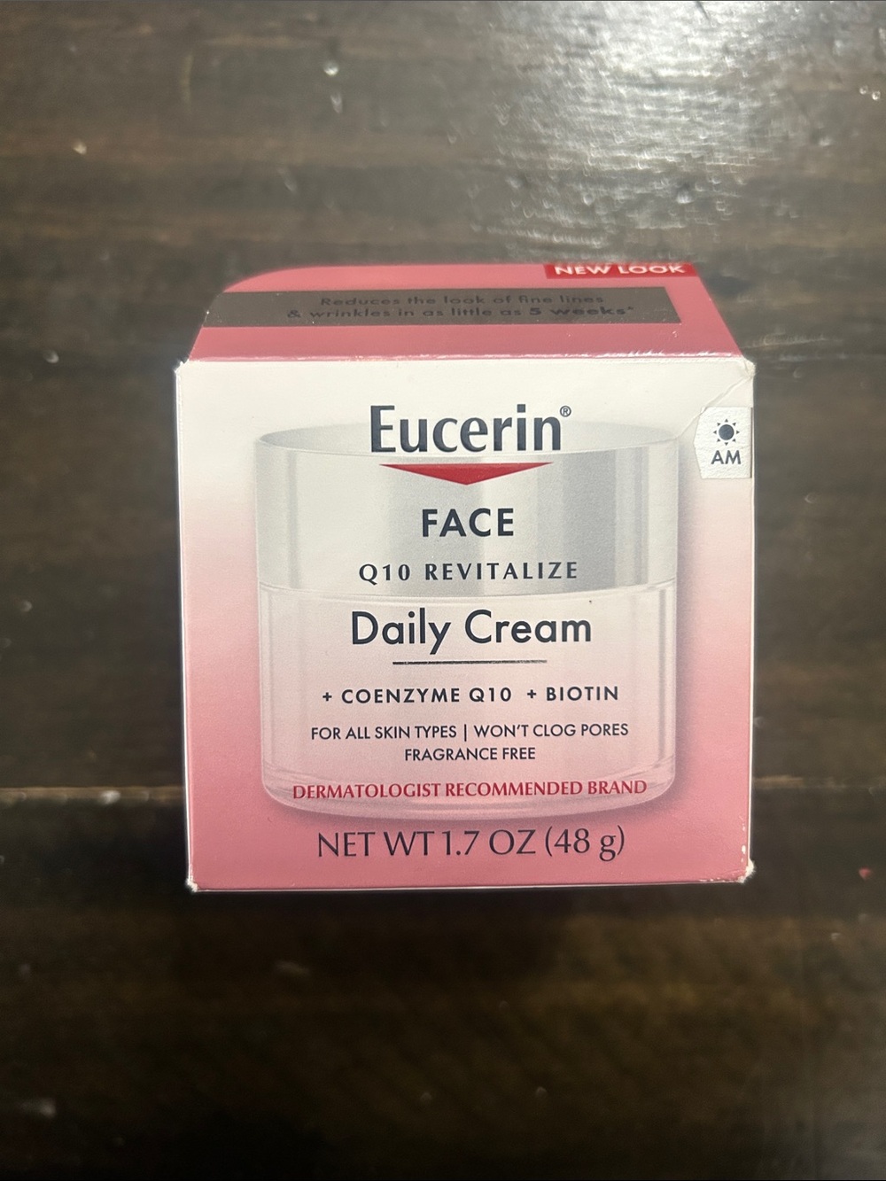 Q10 Revitalize Daily Face Cream — Pink